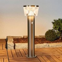 Lindby - gebraucht] Led Solar Sockelleuchte Leuchte Lampe Weglampe 6 w Antje, Bewegungsmelder B-Ware von LINDBY