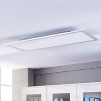 Lindby - gebraucht] Livel Led Panel Deckenleuchte Deckenlampe Lampe 120 x 30 Cm Weiß Sil534 B-Ware von LINDBY