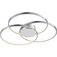 Lindby - gebraucht] Riley Led Deckenlampe Deckenlampe Lampe Leuchte Dimmbar Alu 40 w ø 80 Cm B-Ware von LINDBY