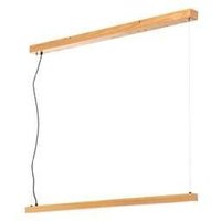 Gebraucht] Lindby Signon Led Pendellampe Hängeleuchte Hängelampe Leuchte Lampe Eichenholz B-Ware von LINDBY