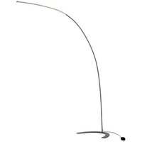 Lindby - gebraucht] Silberne Led Stehlampe Danua Stehleuchte Standlampe Leuchte Bogenform Led B-Ware von LINDBY