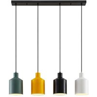 Lindby - gebraucht] Tirane Hängeleuchte Hängeleuchte Lampe Leuchte Bunte Schirme Eisen225 B-Ware von LINDBY