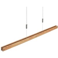 Lindby - neuwertig] Alimara Led Holz Hängeleuchte Wohnzimmerleuchte Pendelleuchte Deckenla460 B-Ware von LINDBY