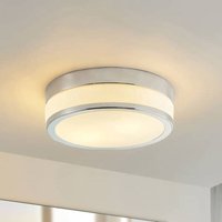 Lindby - neuwertig] Flavi Deckenleuchte Deckenlampe Lampe Leuchte ø 28 Cm Badezimmer Chrom487 B-Ware von LINDBY