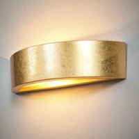 Lindby - neuwertig] Jasin Wandleuchte Wandleuchte Lampe Leuchte Designerlampe E14 Gold Weiß B-Ware von LINDBY