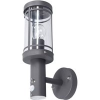 [NEUWERTIG] B-Ware Lindby Djori Außenwandleuchte Außen Wandleuchte Außenleuchte Wandleuchte Dunkelgr von LINDBY