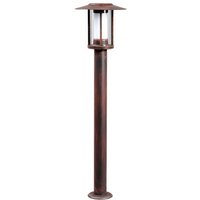 [NEUWERTIG] B-Ware Lindby Led Wegeleuchte Pavlos Wegelampe Gartenlampe Lampe Leuchte Rostfarben von LINDBY