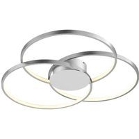 [NEUWERTIG] B-Ware Lindby Riley Led Deckenlampe Deckenlampe Deckenlicht Flurleuchte Dimmbar Alu von LINDBY