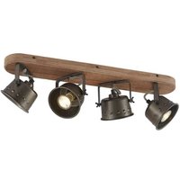 [NEUWERTIG] B-Ware Lindby Rubinjo Deckenstrahler 4 Fl. Lang Deckenlampe Deckenleuchte Strahler Gu10 von LINDBY
