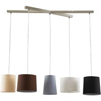 [NEUWERTIG] B-Ware Lindby Textilhängeleuchte Hermina Wohnzimmerlampe Pendelleuchte Deckenleuchte von LINDBY