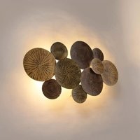[NEUWERTIG] B-Ware Lindby Wandleuchte Soraya Gold/Kupfer Metall Wandlampe Lampe Leuchte Spot Licht von LINDBY