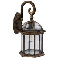 [NEUWERTIG] Lindby Außenwandleuchte Adelisa Gold Antik Alu Höhe 39cm Wandlampe Lampe Leuchte B-Ware von LINDBY