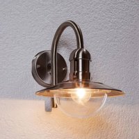[NEUWERTIG] Lindby Damion Außenwandleuchte Außenlampe Lampe Wandleuchte Edelstahl E27 1 Flmg B-Ware von LINDBY