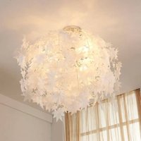 [NEUWERTIG] Lindby Deckenlampe Maple Mit Blättern 70 Cm Deckenleuchte Deko Deckenlicht E27 B-Ware von LINDBY