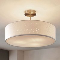 [NEUWERTIG] Lindby Deckenlampe Umma Hängelampe Licht Wohnzimmerlampe Leuchte ø 50cm E27 Weiß B-Ware von LINDBY