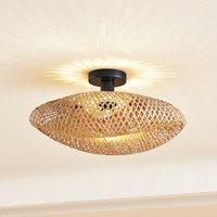 [NEUWERTIG] Lindby Deckenleuchte Eleane Bambus Natur ø 50 Cm Deckenlampe Lampe Leuchte S467 B-Ware von LINDBY