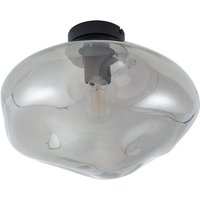 [NEUWERTIG] Lindby Deckenleuchte Lampe Lelia Rauchgrau Glas ø 35 Cm E27 Dimmbar B-Ware von LINDBY