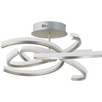 [NEUWERTIG] Lindby Divalis Led Deckenlampe Deckenleuchte Deckenlicht Leuchte Stepdim Nickel B-Ware von LINDBY