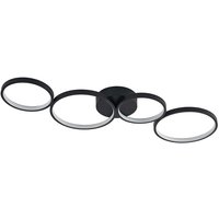 [NEUWERTIG] Lindby Evengeline Led Deckenlampe Deckenlampe Lampe Leuchte 35 W Alu Schwarz45 B-Ware von LINDBY