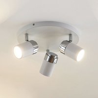 [NEUWERTIG] Lindby Kardo Bad Deckenrondell In Weiß Und Chrom Deckenlampe Deckenlicht Gu10 B-Ware von LINDBY