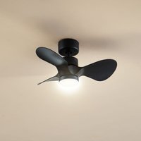 [NEUWERTIG] Lindby Led Deckenventilator Ventilator Enon Schwarz Dc Motor Fernbedienung Leise B-Ware von LINDBY