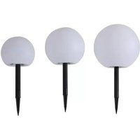 [NEUWERTIG] Lindby Led Solarlampen Lago 3er Set Kugellampen Leuchte Lampe Solarleuchte Licht B-Ware von LINDBY