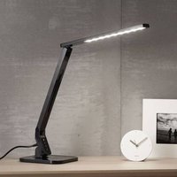 [NEUWERTIG] Lindby Schwarze Led Schreib Tischlampe Schreibtischlampe Lampe Leuchte Eleni B-Ware von LINDBY