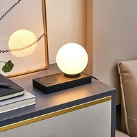 [NEUWERTIG] Lindby Tischleuchte Junis Schwarz Ladefunktion Tischlampe Lampe Leuchte Spot423 B-Ware von LINDBY
