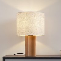 Neuwertig] Lindby Tischleuchte Lampe Kimiko Nachtiischlampe Leuchte Led 38 Cm E27 Schalter B-Ware von LINDBY