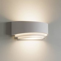 [NEUWERTIG] Lindby Wandleuchte Lucien Wandlampe Lampe Leuchte Wohnzimmer Flur Gipslampe Weiß B-Ware von LINDBY