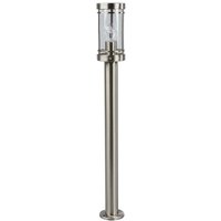 [NEUWERTIG] Lindby Wegeleuchte Djori Wegelampe Gartenlampe Lampe Licht Leuchte E27 Edelstahl B-Ware von LINDBY