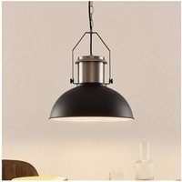 Neuwertig] Lindby Freitjof Hängeleuchte Hängeleuchte Lampe Leuchte Ip20 Schwarz/Nickel Matt B-Ware von LINDBY