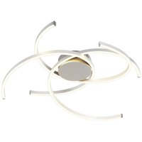 Neuwertig] Lindby Katris Led Deckenlampe Hängelampe Wohnzimmerlampe Lampe Alu Led 23 W93 B-Ware von LINDBY