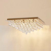 [NEUWERTIG] Lindby Rimedia Kristall Deckenleuchte Deckenstrahler Gold 55 Cm Lampe Leuchte B-Ware von LINDBY