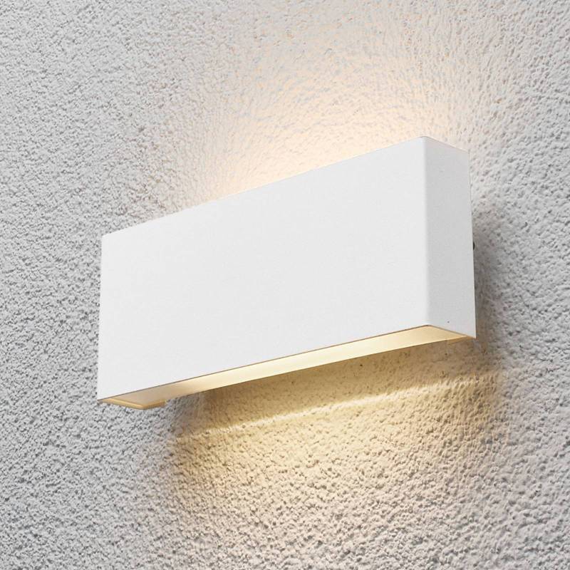 Lindby LED-Außenwandleuchte Safira, Metall, up/down, IP44 von LINDBY