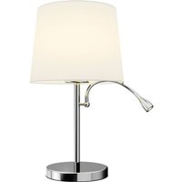 Lindby - Tischlampe 'Benjiro' aus Textil für Wohnzimmer & Esszimmer von von LINDBY