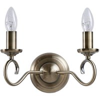 Wandleuchte, Wandlampe Innen "Marnia" aus Metall für Wohnzimmer & Esszimmer von Lindby Wandleuchte, Wandlampe Innen "Marnia" aus Metall für Wohnzimmer & Esszimmer von Lindby von LINDBY