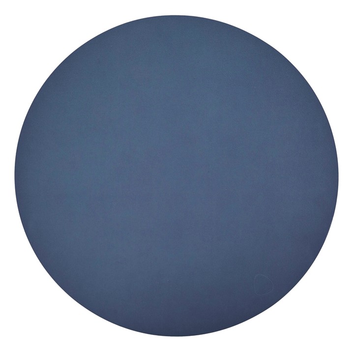 Platz-Set 'TableMAT' rund dunkelblau Ø:40cm von LINDDNA