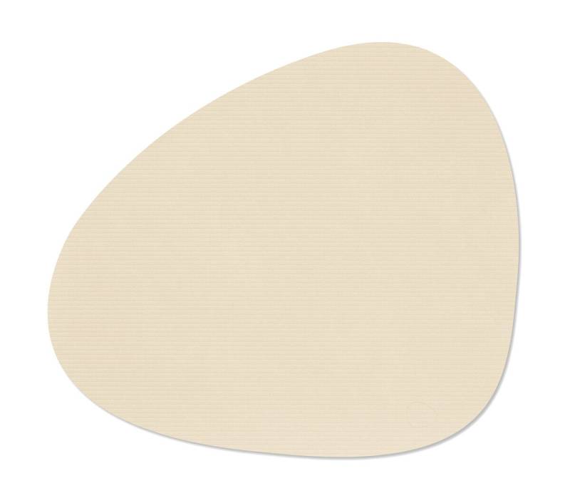 Tischset L 37x44 cm Curve Corduroy vanilla von LINDDNA