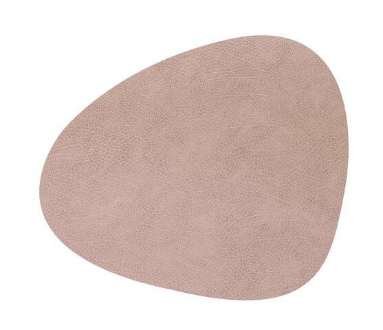 Tischset L 37x44 cm Curve Hippo warm grey von LINDDNA