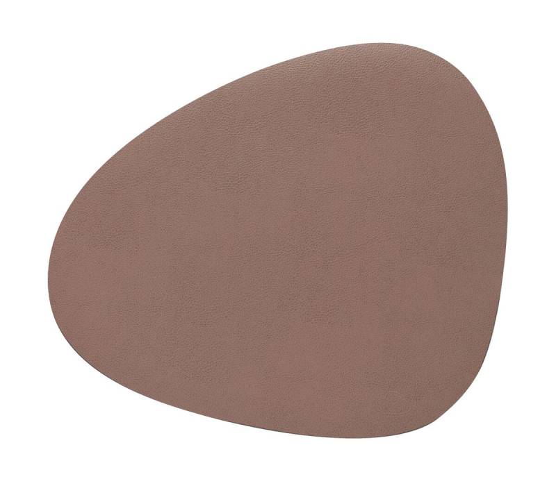 Tischset L 37x44 cm Curve Serene mole grey von LINDDNA