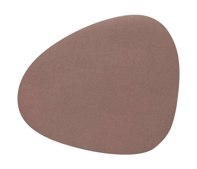 Tischset M 31x35 cm Curve Serene mole grey von LINDDNA