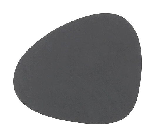 Tischset S 24x28 cm Curve Nupo anthracite von LINDDNA