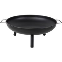 Linder Exclusiv Feuerschale, Feuerkorb, Feuerstelle Garten Ø 80 cm mit Griffen von LINDER EXCLUSIV