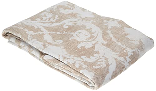 LINDER 3117379 Vorhang gedruckt Verdunkelungs-Öse Polyester Beige 145 x 260 x 40 cm von LINDER