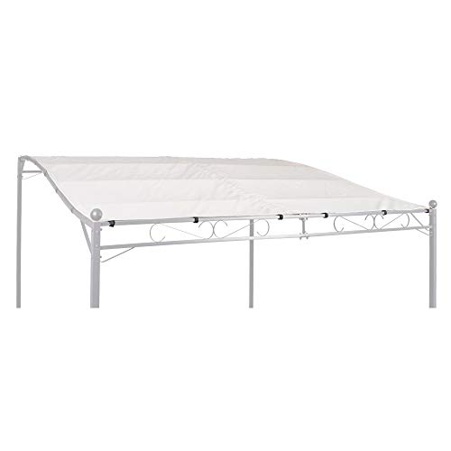 Linder Exclusiv GmbH Ersatzdach für Anbaupavillon Creme 2,5 x 3 m von LINDER