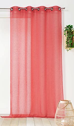 Linder Vorhang, Rot, 145 x 240 cm von LINDER