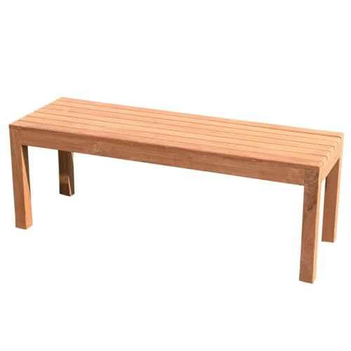 Teakholzbank Wartebank LEX 40x45x120cm, 75% maschinengefertigt, 25% Handarbeit, ofengetrocknet, aus nachhaltig bewirtschafteten Plantagenbau Teakholzbank Wartebank LEX 40x45x120cm, 75% maschinengefertigt, 25% Handarbeit, ofengetrocknet, aus nachhaltig bewirtschafteten Plantagenbau von LINDER