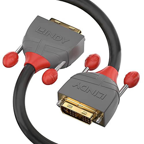 LINDY 36225 7.5m DVI-D Dual Link Kabel, Anthra Line Grau LINDY 36225 7.5m DVI-D Dual Link Kabel, Anthra Line Grau von LINDY