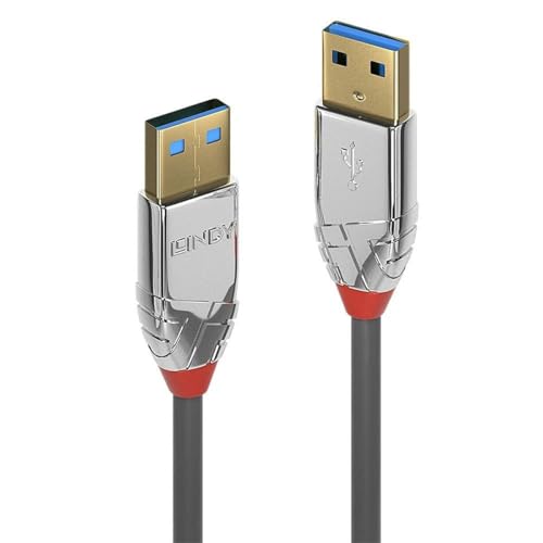 LINDY 36628 3m USB 3.0 Typ A Kabel, Cromo Line von LINDY